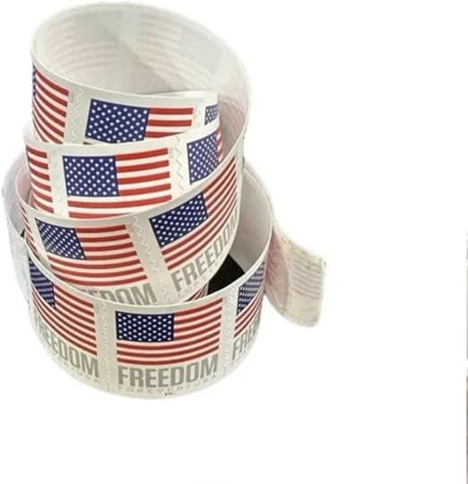 2023 American Flag Roll of 100 Sealed USPS Forever Postage Stamps